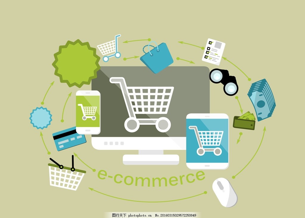 網(wǎng)購新風(fēng)尚 扁平化插畫如何重塑移動購物體驗(yàn)